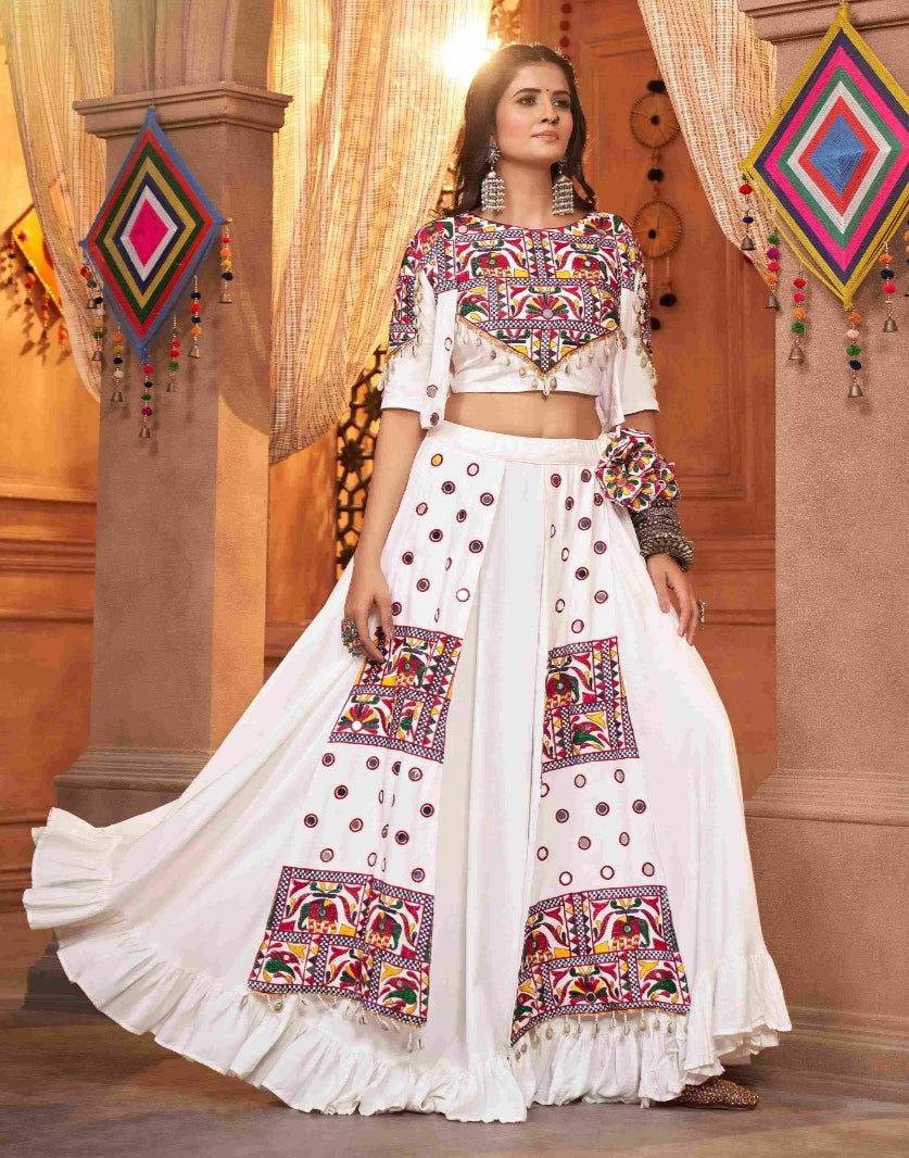 Beautiful Designer Navratri Koti Style Special Chaniya Choli