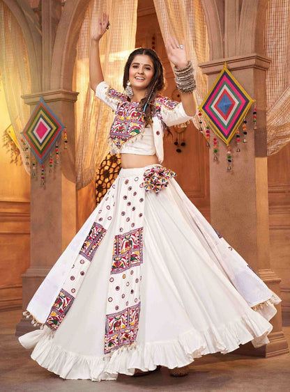 Beautiful Designer Navratri Koti Style Special Chaniya Choli