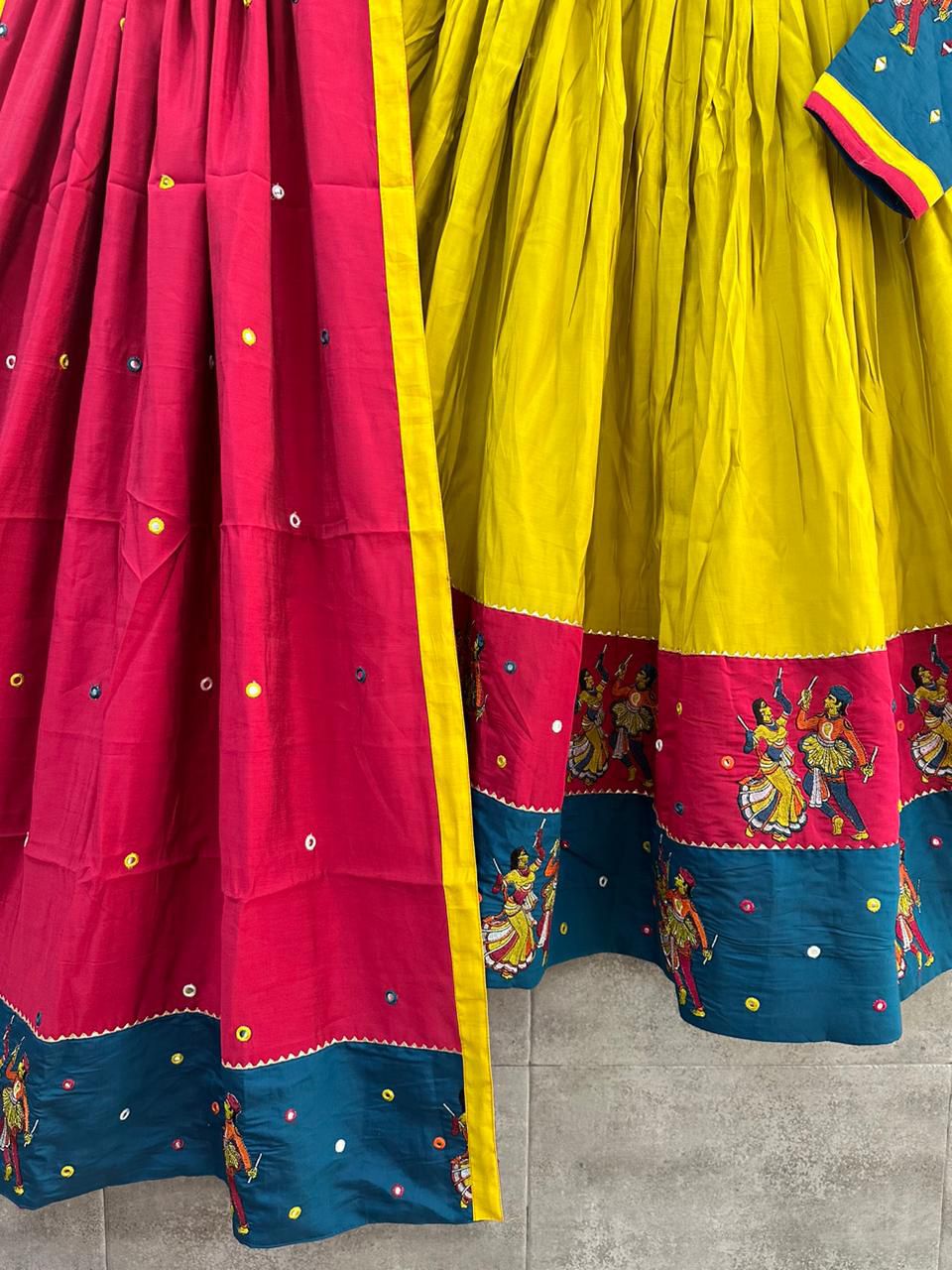 Beautiful Designer Traditional Navratri Cotton Lehenga Choli