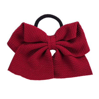 Bow style hair tie, handmade cute style