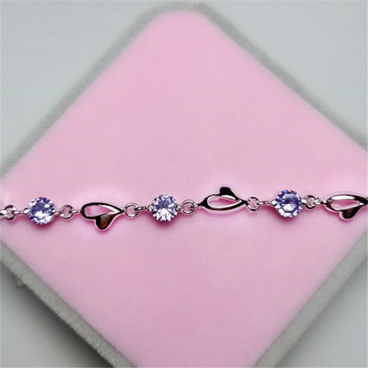 Sweetheart Sterling Silver Bracelet