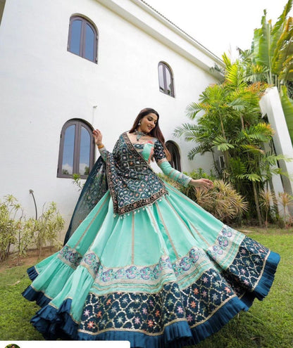 Navratri special lehenga choli for women or girls gujarati garba festival wear chaniya choli indian traditional ghagra choli indian outfits