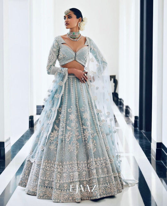 Designer lehenga choli Bridal Lehenga, Designer Lehenga, South Indian Dresses, Lengha Choli, Chaniya Choli, Lancha, Semistitched Lehenga