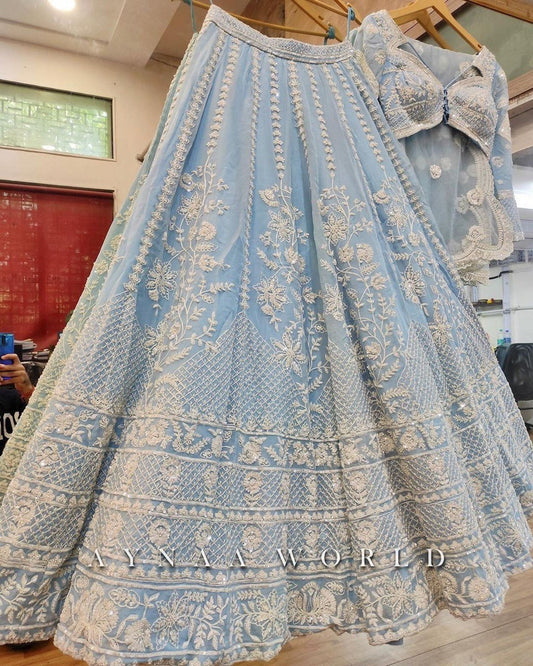 Designer lehenga choli Bridal Lehenga, Designer Lehenga, South Indian Dresses, Lengha Choli, Chaniya Choli, Lancha, Semistitched Lehenga