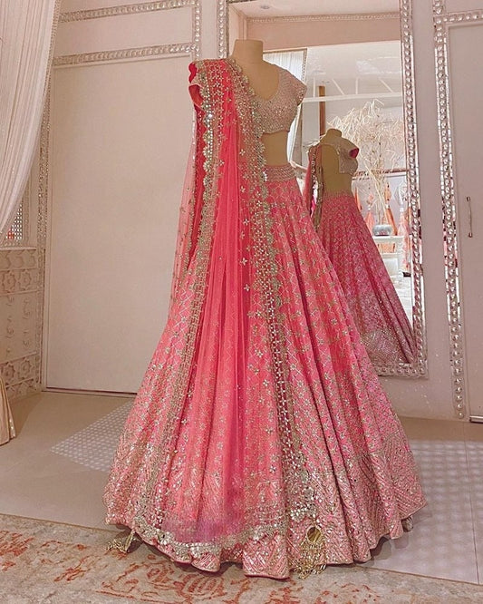 Exclusive Georgette Lehenga choli Wedding Lehengas, Indian Lehenga, Bridal Lehenga, Designer Lehenga,