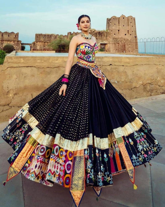 Designer Special Ghagra Choli Style Lehenga top for woman Style for Gujarati Garba