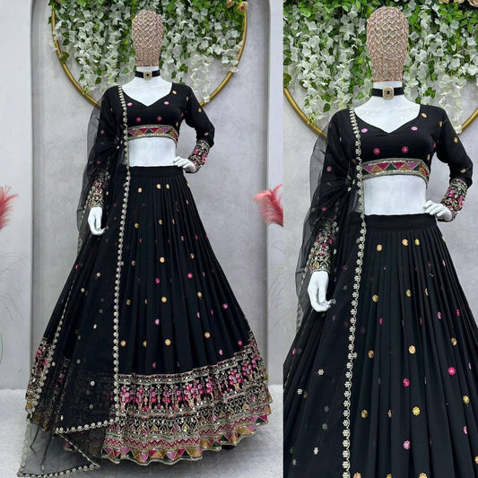 Sabyasachi Floral Lehenga Choli for Women Semistitched Lehenga, Floral Skirts, Punjabi Lehengas