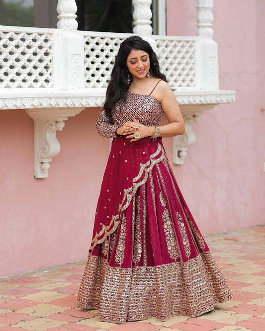 Ready to Wear Georgette Fancy Lehenga Indo western for Women/Girls ,Indian wedding wear party wear reception wear Lehengas