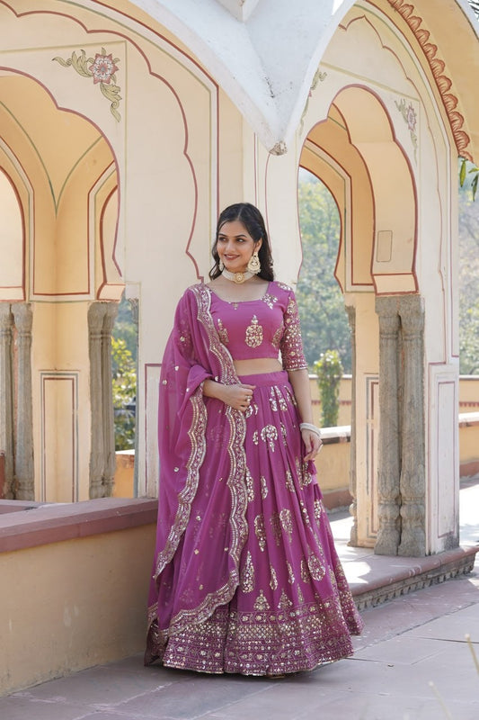 Designer ethnic lehenga choli for wedding function and birthday party, Readymade lehenga choli