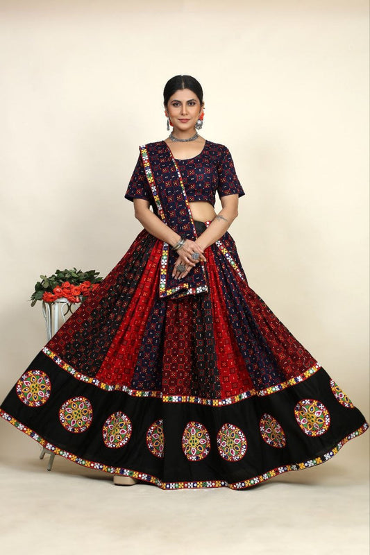 Exclusive Black Lehenga Choli For Women, Ready To Wear Lehenga, Indian Wedding Festival Party Wear Lehenga Fully Stitched, Chaniya Choli