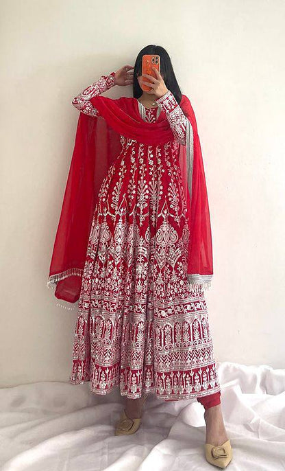 Anarkali Soft georgette With eid special Ready To Wear Collection for summer wear dress