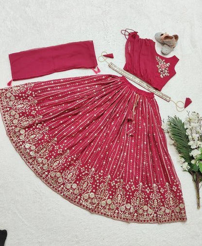 BEAUTIFUL GEORGETTE LEHENGA CHOLI