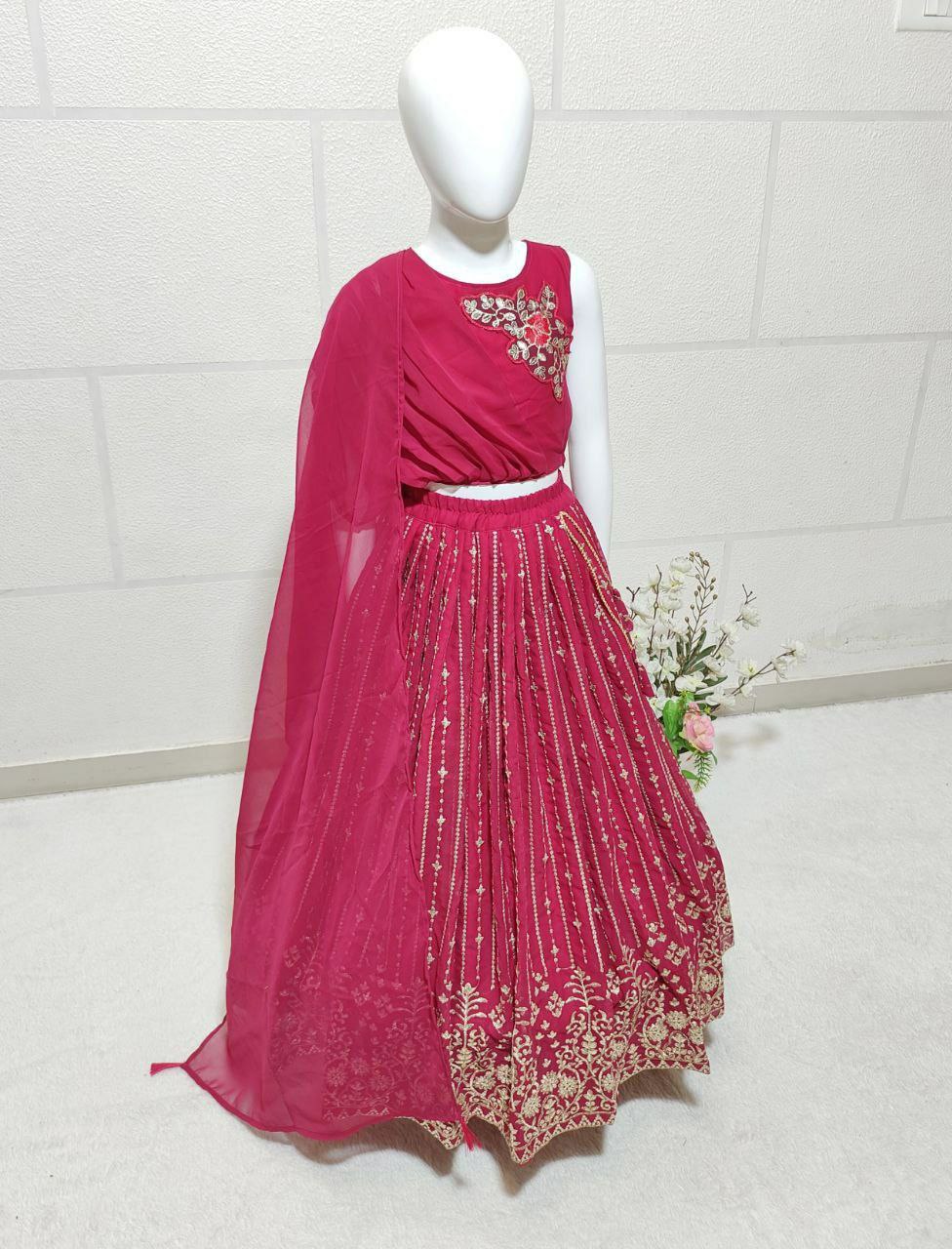 BEAUTIFUL GEORGETTE LEHENGA CHOLI