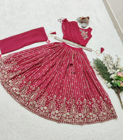 BEAUTIFUL GEORGETTE LEHENGA CHOLI