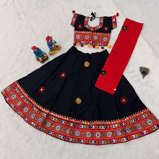 Navratri Special Kids Lehenga Choli in Multi Colors Available Designer Navratri Lehengha choli