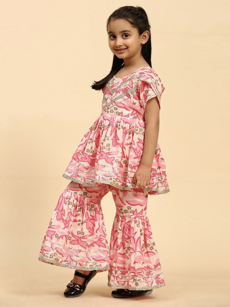 Girls Casual, Festive & Party, Formal, Wedding Kurta and Palazzo Set