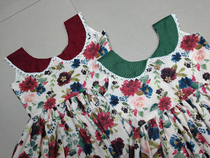 Lovely Butterfly and Floral Sundress