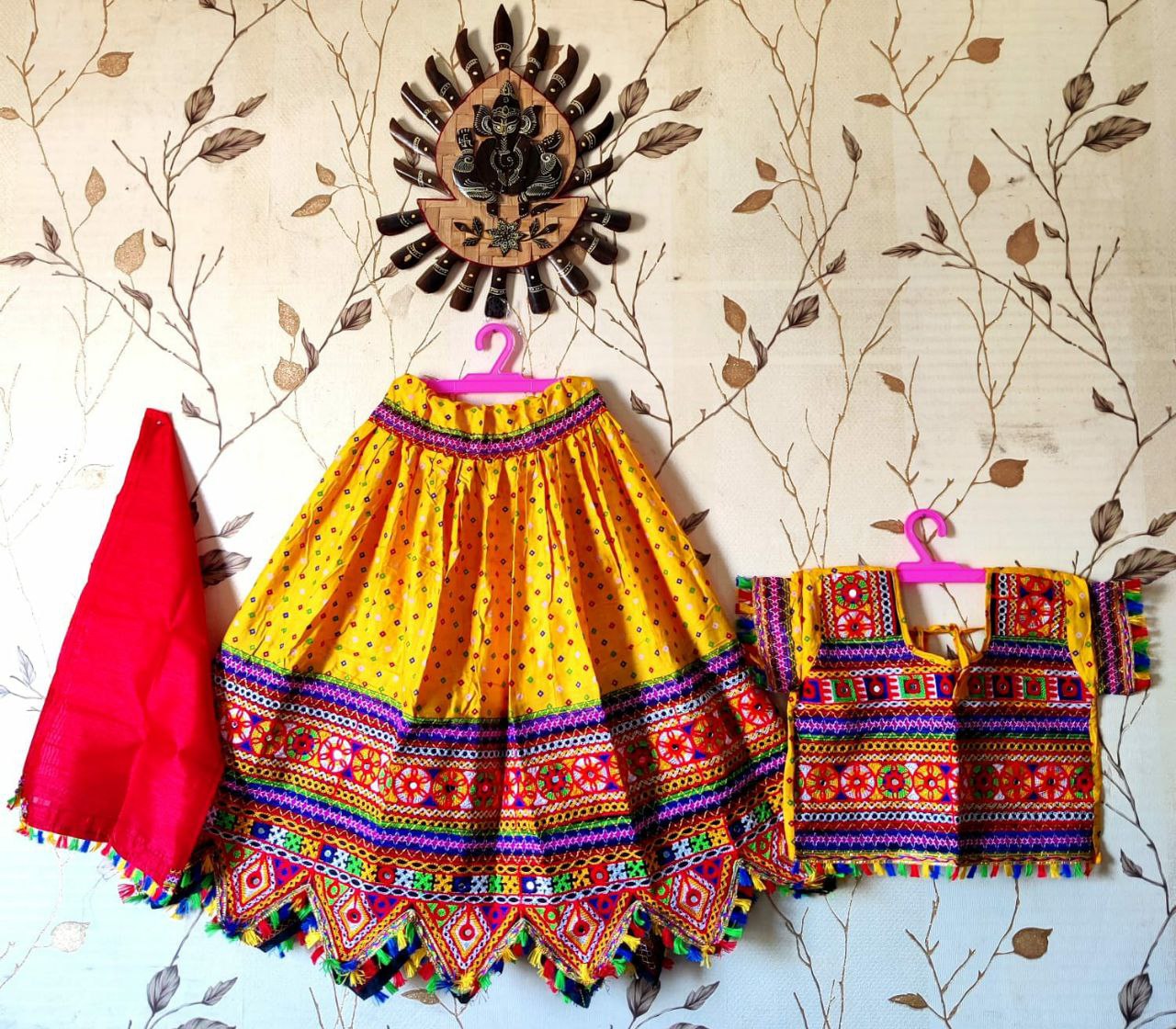 Featuring Inhouse Kids Collection to our Latest Unique and Trendy Designs with navratri special collections lehengha