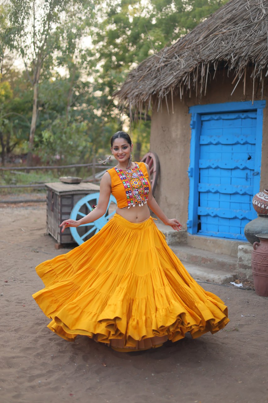 Beautiful Designer Readymade Reyon Lehenga choli Set