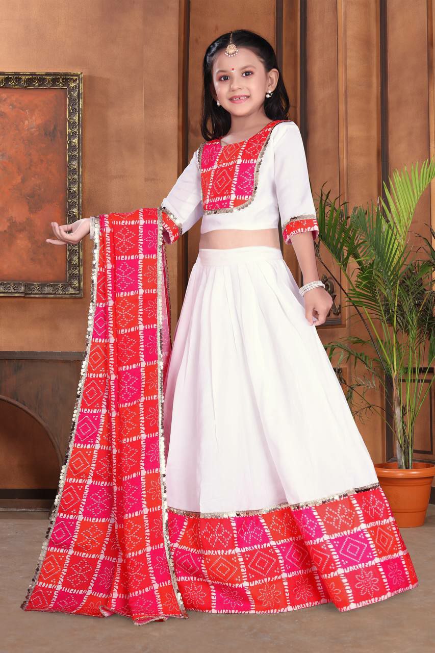 KIDS WEAR WHOLESALE KIDS LEHENGAS EMANUFACTURER