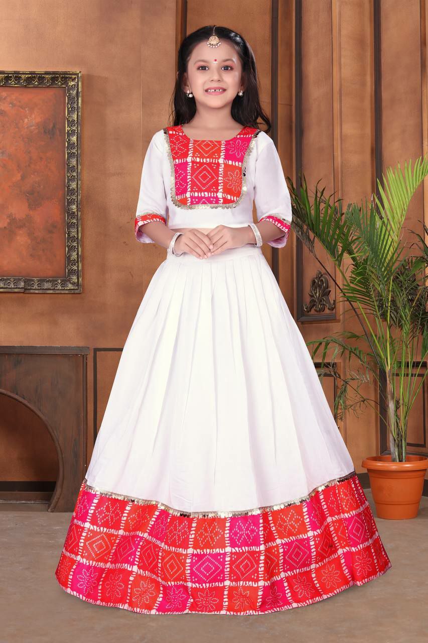 KIDS WEAR WHOLESALE KIDS LEHENGAS EMANUFACTURER