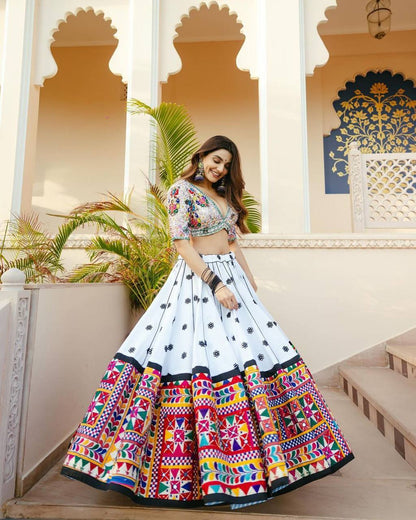 Cotton Machine Navratri Collection Lehenga Choli