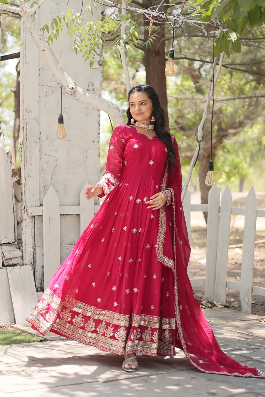 Designer Festive wear designer anarkali Long dress