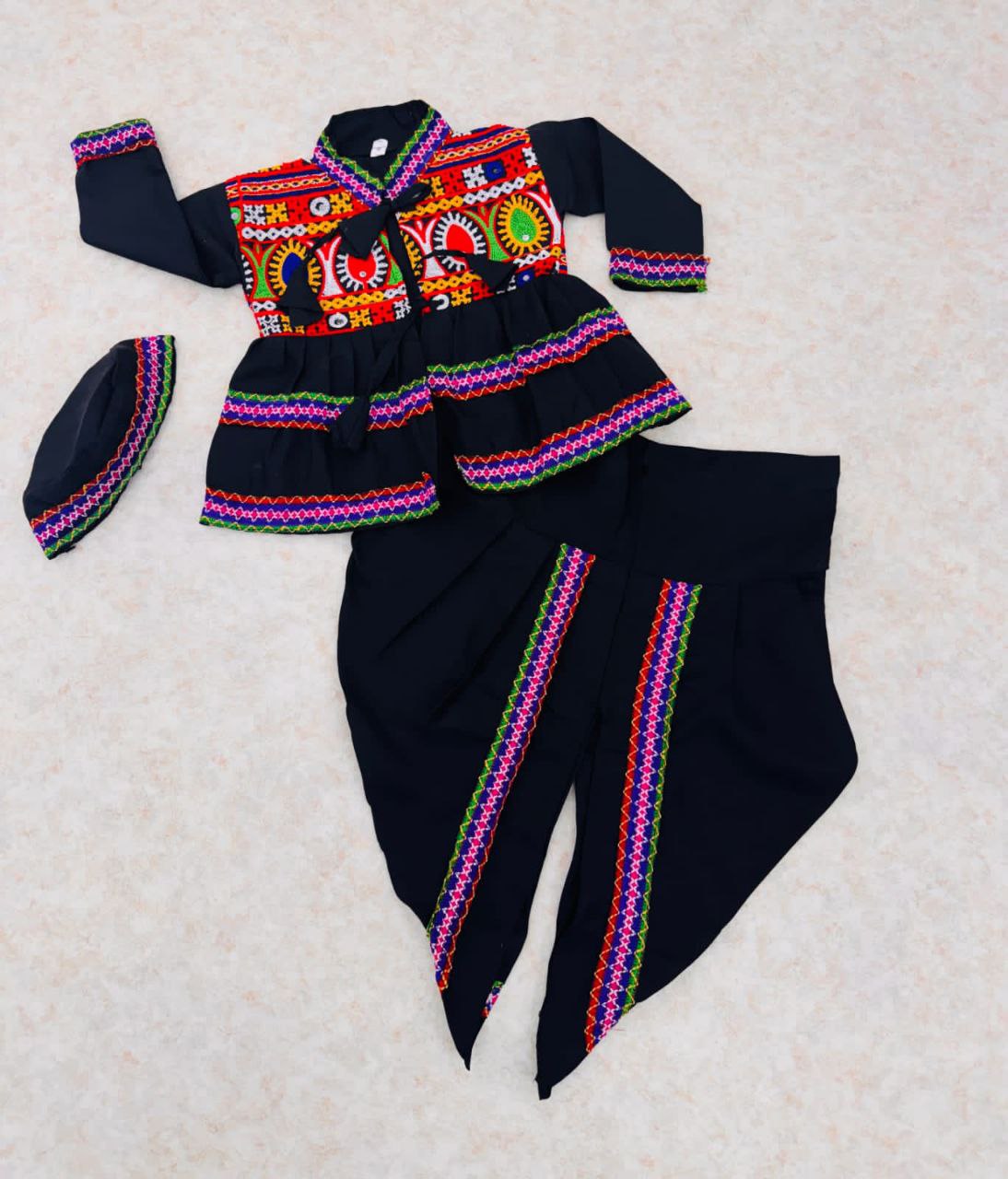 DESIGNER COTTON EMBROIDERY NAVRATRI KEDIA