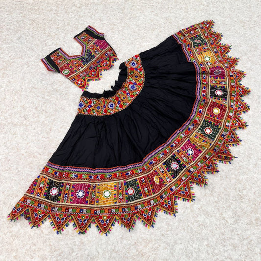 Navratri Traditional Special Kid's Garba Lehenga Choli