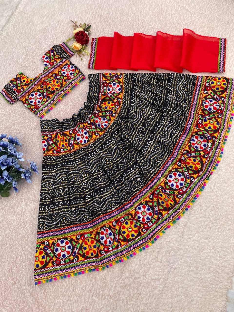 Navratri Traditional  Fashion Cotton Chaniya Choli, Gender : Girls