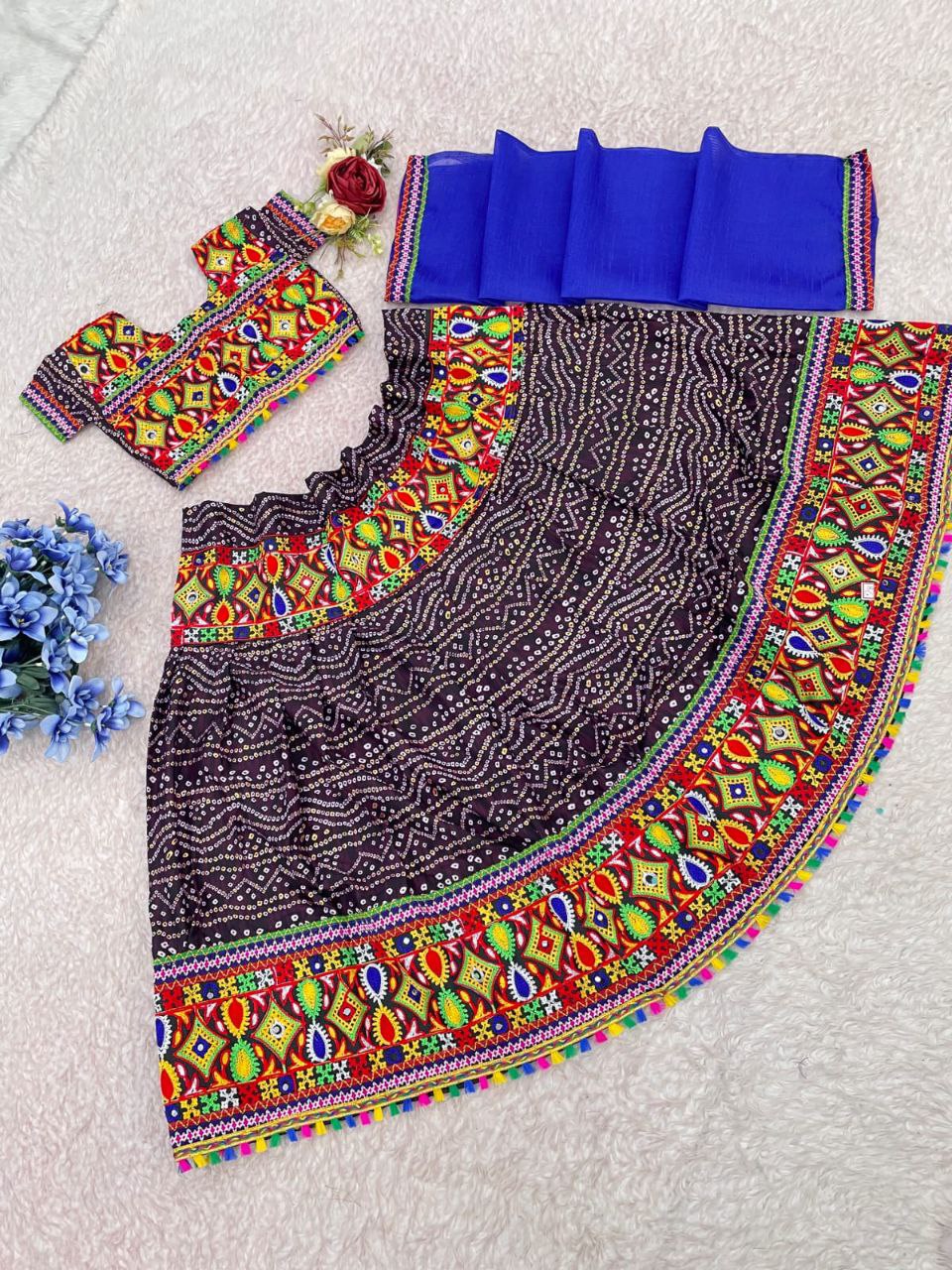 Navratri Traditional  Fashion Cotton Chaniya Choli, Gender : Girls