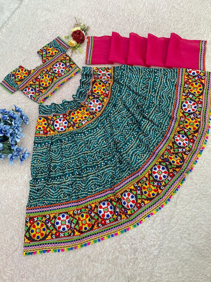 Navratri Traditional  Fashion Cotton Chaniya Choli, Gender : Girls