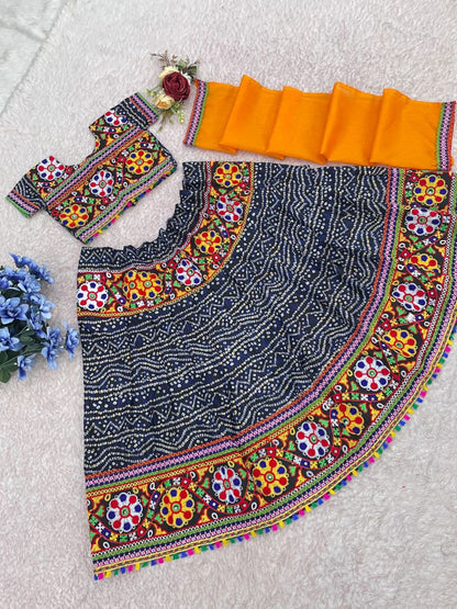 Navratri Traditional  Fashion Cotton Chaniya Choli, Gender : Girls