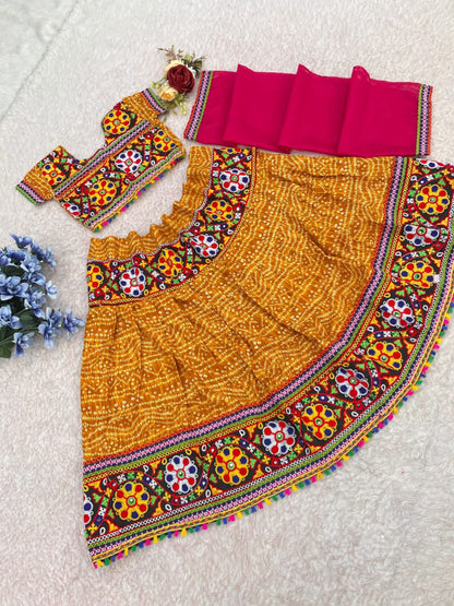 Navratri Traditional  Fashion Cotton Chaniya Choli, Gender : Girls