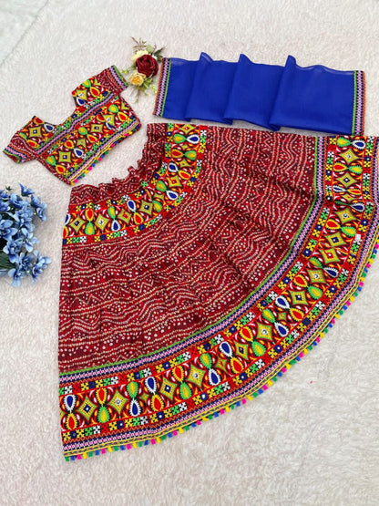 Navratri Traditional  Fashion Cotton Chaniya Choli, Gender : Girls