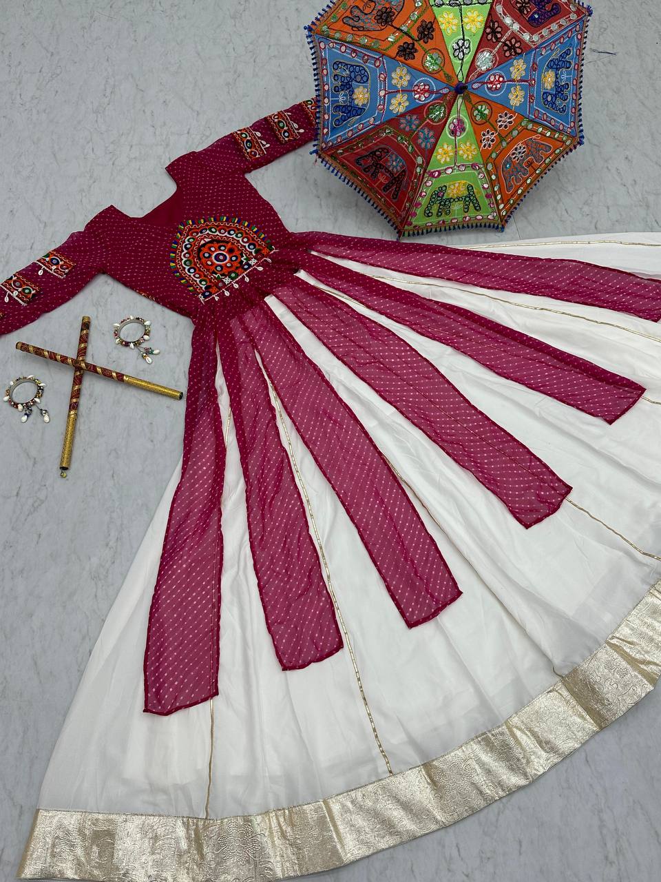 Navratri Special Pure Fiyona Cotton Lehenga Choli