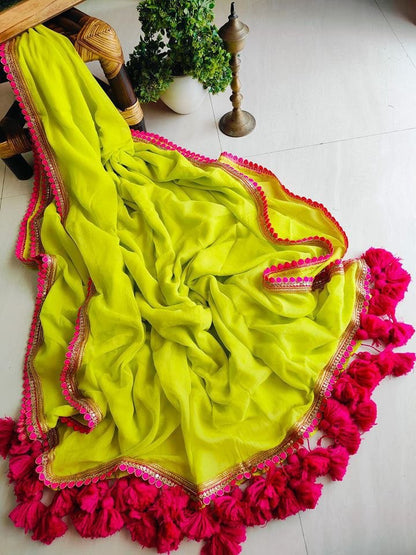 Plain Saree For Women