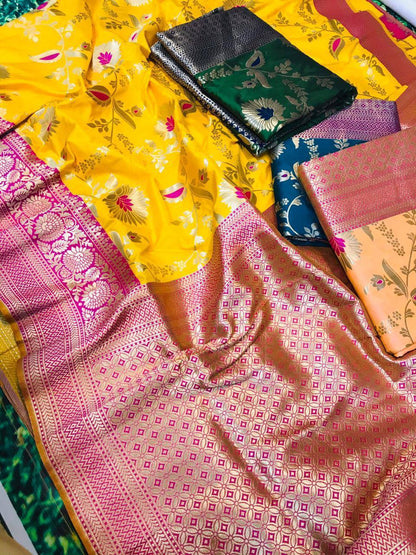 Kanchipuram Handloom Pure Silk Saree