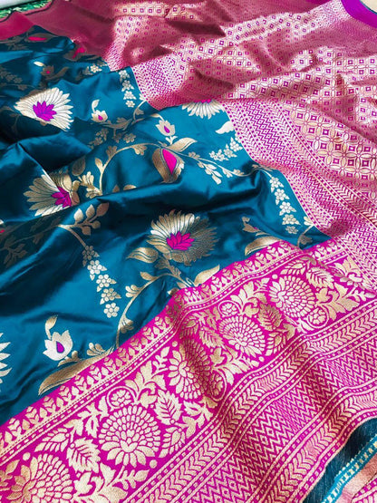 Kanchipuram Handloom Pure Silk Saree