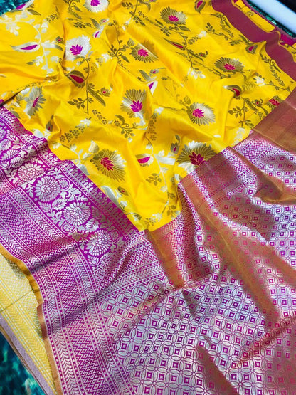 Kanchipuram Handloom Pure Silk Saree