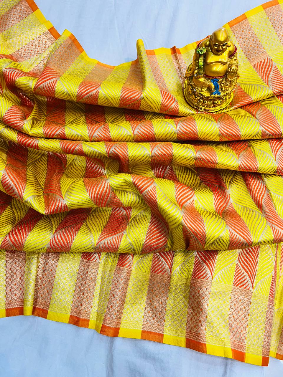 RamaBanarasi Silk Wovan Work Bollywood Designer Silk saree