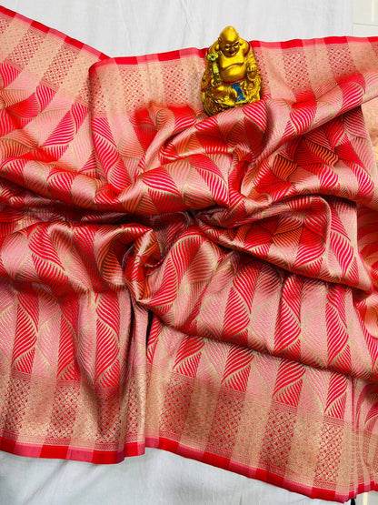 RamaBanarasi Silk Wovan Work Bollywood Designer Silk saree