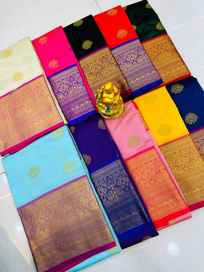 ASHIRWAD SILK BY KASMORA WEAVING SILK FESTIVE WEAR SAREE COLLECTION