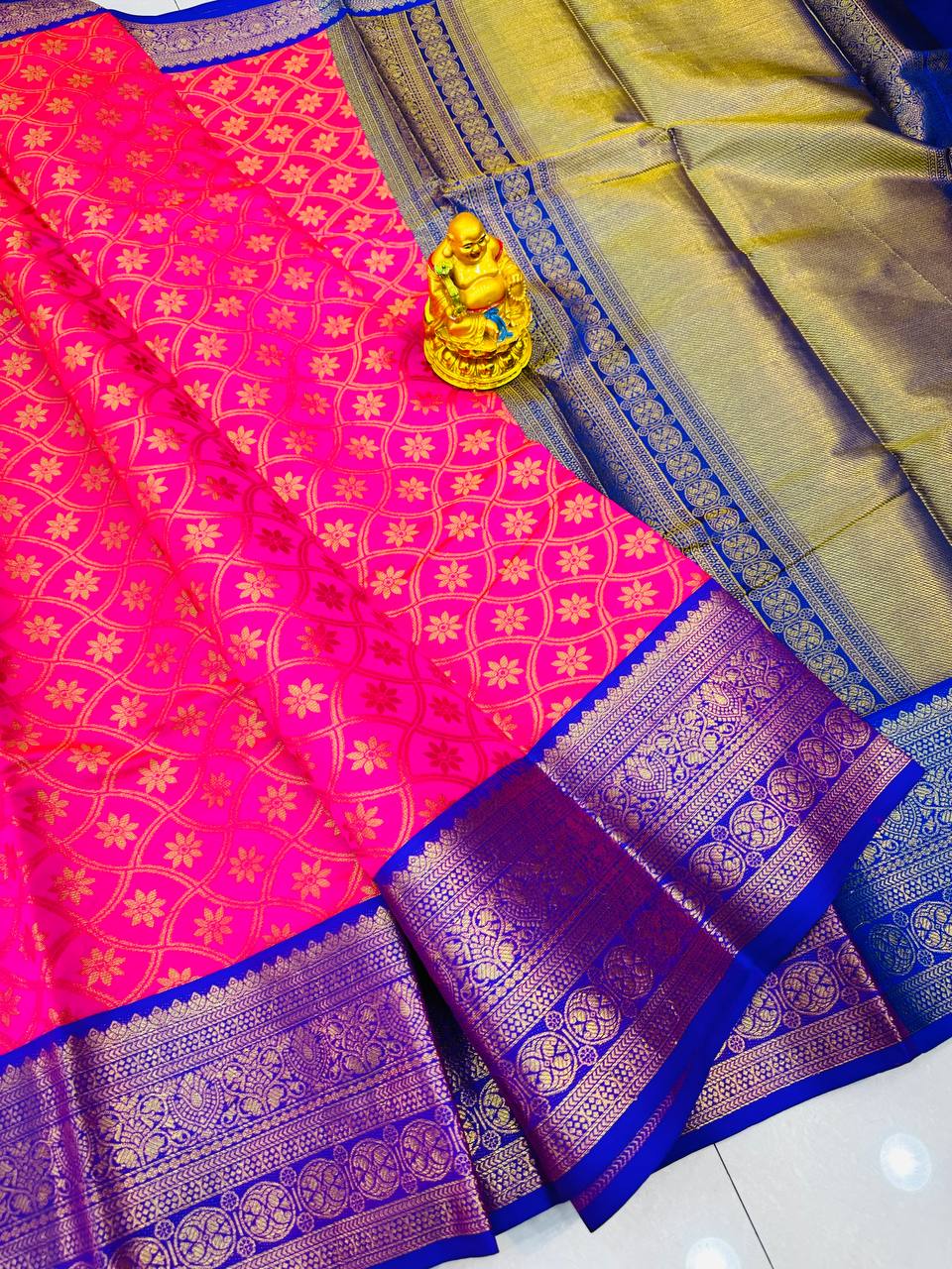 Handloom pattu Weaving Silk Saree With beautiful design