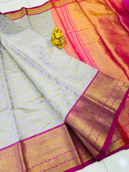 Handloom pattu Weaving Silk Saree With beautiful design