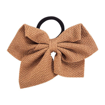 Bow style hair tie, handmade cute style